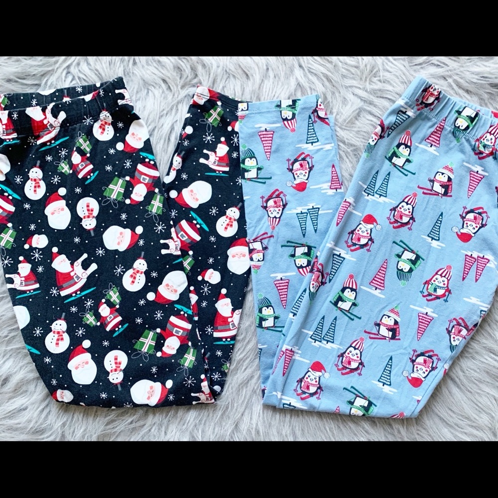 No Boundaries Christmas Leggings Lot of 2.
